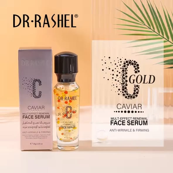 sérum c gold caviar multi effet régénérant pour le visage anti ride
